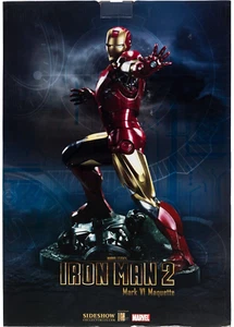 Marvel Iron Man 2 Mark VI 6 Maquette LE 2000 (Sideshow Collectibles 2010) Statue - Picture 1 of 8