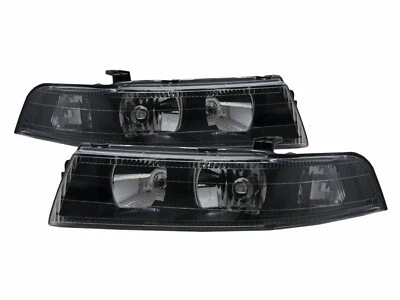 Faro transparente LANCER EVOLUTION EVO 6 MK6 98-01 4D negro V2 para Mitsubishi LHD Foto 1 de 4