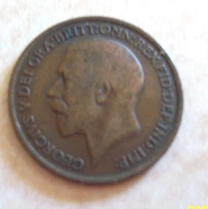 1913 GREAT BRITAIN PENNY - UNGRADED - Picture 1 of 2