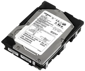 Hard Drive Compaq 188014-001 BF00963643 9.1GB 15K 4MB SCSI Ultra3 3.5'' - Picture 1 of 3