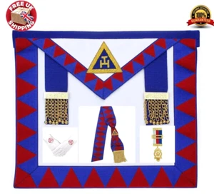 Masonic Regalia Holy Royal Arch Provincial Apron & Sash,Jewel &Gloves RA Chapter - Picture 1 of 10