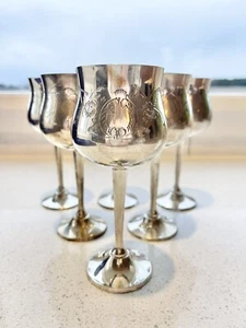 Silver Goblet Set  - Picture 1 of 3