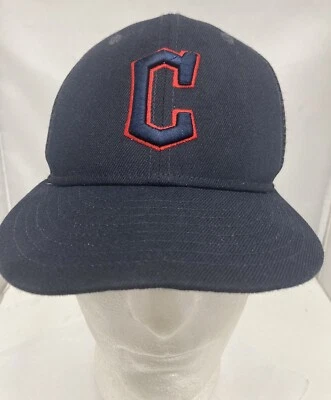Cleveland Guardians New Era 59Fifty Youth Fitted Hat 6 7/8 2023 Spring Training - Image 1 of 4