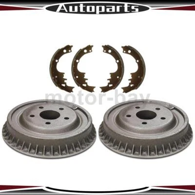 Front Brake Shoes Brake Drum For Chevrolet Corvair 1969 1968 1967 1966 1965 - Image 1 of 4