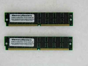 GOLD 64 MB MEG 2 32MB RAM MEMORY KORG TRITON PRO X Le PROX CLASSIC TR USED - Picture 1 of 2