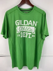 Gildan Performance Herren T-Shirt Large grün sportlich kurzarm - Bild 1 von 6