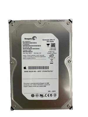 Seagate Model ST3250820AS Barracuda 7200.10 series  250 Gbytes Cache 8MB - Image 1 of 3