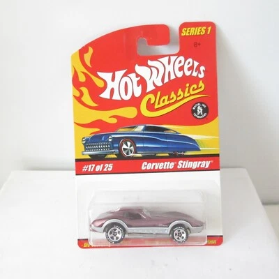 MATTEL HOTWHEELS DIE-CAST CLASSICS SERIE 1 EDICIÓN LIMITADA CORVETTE STINGRAY Foto 1 de 4