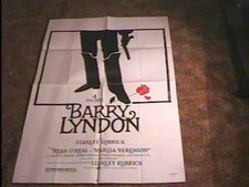BARRY LYNDON "B"  MOVIE POSTER '75 STANLEY KUBRICK