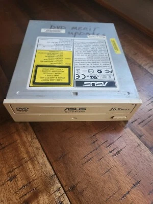 Asus QuiteTrack 16X - IDE DVD ROM Drive - Model# DVD-E616A - Image 1 of 4
