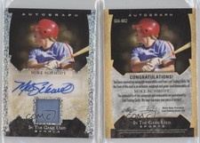 2022 Leaf ITG Used Sports In the Game Silver Mike Schmidt #GUA-MS2 Auto HOF