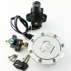 For Honda CB-1 CB400F 89-91 CB1000F 93-97 Lock Set Ignition Switch Key Fuel Cap - Picture 1 of 5