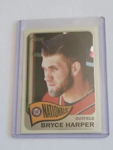 Bryce Harper 2014 Topps Heritage Chrome 667/999 THC-400 - Picture 1 of 2