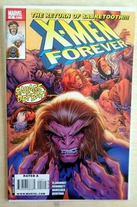 NM 9.4 X-MEN FOREVER RETURN SABRETOOTH 1st Printing BAGGED BOARDED MARVEL COMIC - Bild 1 von 1