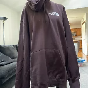 Sudadera con Capucha North Face Marrón Carbón Monograma Talla XXL Nueva Con Etiquetas - Imagen 1 de 19