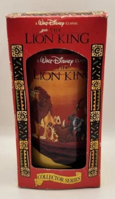 Burger King Walt Disney The Lion KingAcrylic Cup 1994 Collectors Series Coke  - Image 1 of 4