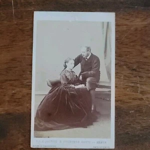 CDV Prinz & Prinzessin Louis von Hessen Lizenz Echtfoto - Bild 1 von 2