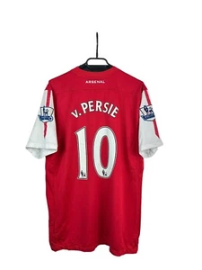 Arsenal Home football shirt 2011 Soccer #10 v. Persie Jersey Nike Size L - Picture 1 of 20