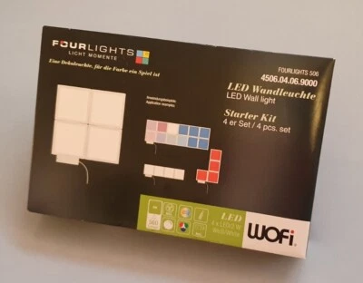 Wofi Wandleuchte Four Lights LED 8eslichtweiss - Weiss - Bild 1 von 2