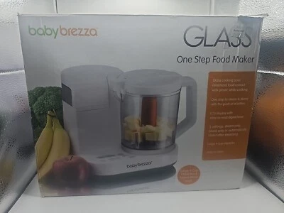 Fabricante de alimentos para bebés Baby Brezza Glass One Step con licuadora y vaporera  Foto 1 de 4