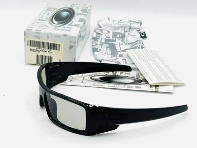 NUEVAS GAFAS DE SOL OAKLEY GASCAN 3X - CON HDO - LENTE 3D MARCO NEGRO PULIDO NEGRO  Foto 1 de 4