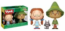 Funko 21376 Wizard of Oz Dorothy with Toto and Scarecrow Vinyl Figure 4-Inch