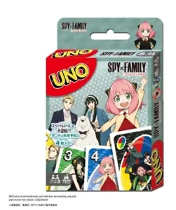 UNO SPY×FAMILY Card Game 112 sheets (Added 4 Secret Cards) NEW from Japan - Picture 1 of 2
