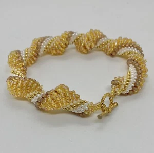 Beading Kit - Dutch Spiral Bracelet (Gold) - Picture 1 of 1