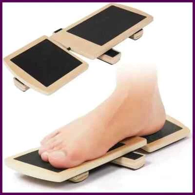 Tabla de equilibrio de madera inclinable tobillo estirador para ballet de una sola pierna Foto 1 de 4