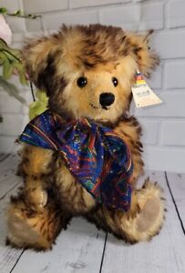 DEAN’s 100% MOHAIR Jointed “LE CHARLIE TEDDY BEAR” Made in UK Original Tags 1989