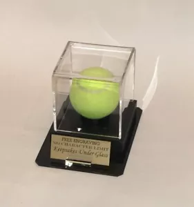 Espositore acrilico personalizzato palline da tennis - con base ottagonale - Foto 1 di 2
