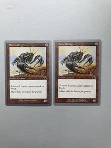 Rock Lobster x2 , MTG Unglued (1998). Common Artifact Creature NM - Picture 1 of 2