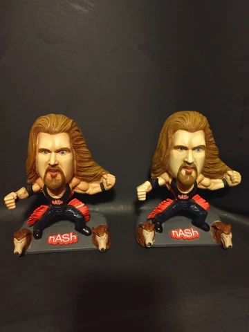 WCW Kevin Nash Head Ringer Figure, WWE, WWF Wrestling 2 lot Cover