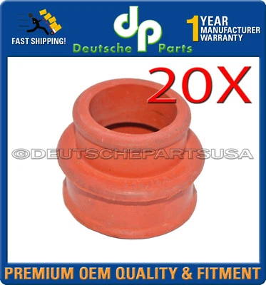 Juego 20 manguitos colectores de admisión Volkswagen Beetle Thing Transporter 113129729B rojo Foto 1 de 3