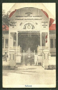 Sabang KPM SMN Dampfschiff Büro Elefant Sumatra Indonesien 1910 - Bild 1 von 1