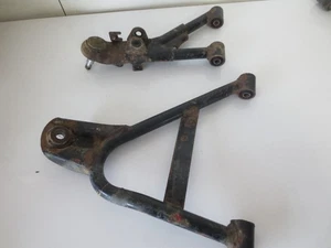 09 10 11 Honda Rancher 420 FM Used OEM Left Front Upper Lower Control A Arms - Picture 1 of 2
