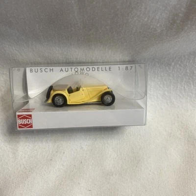 Busch HO Scale MG Midget TC Cabrio #45907 - Image 1 of 3