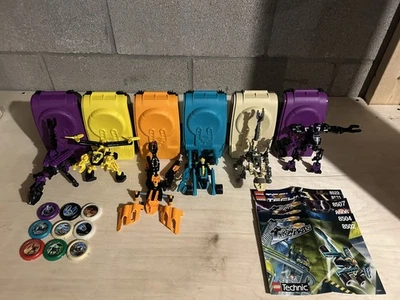 LEGO Technic Throwbot / Slizer Lot Complete (8502 8504 8506 8507 8521 8522) READ - Image 1 of 4
