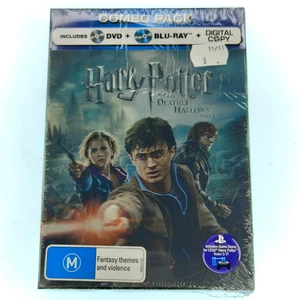 Harry Potter and the Deathly Hallows Part 2 - Blu Ray + DVD - New Sealed - Picture 1 of 2