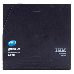 IBM 00V7590 Cartucho De Datos Data Cartridge 2,5TB / 6,25TB LTO Ultrium 6 Barium - Imagen 1 de 9