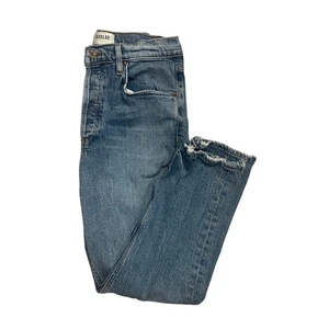 Pantalones de mezclilla AGOLDE Riley crop pierna recta talla 27 - Imagen 1 de 7