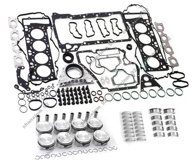 Overhaul Engine Pistons Bearings Gaskets Kit For BMW M5 M6 F10 F06 F12 4.4L S63N - Image 1 of 4