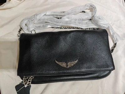 NUEVO Bolso Bandolera Mujer Zadig & Voltaire Cuero de Alta Calidad Negro Foto 1 de 4