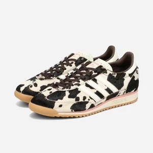 adidas WMNS SL72 Cow Print Dark Brown Off White JR1255 Women's Size US 5 - 14.5 - Picture 1 of 6