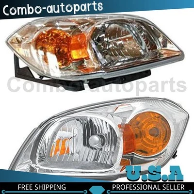 Левая правая фара в сборе TYC для Chevrolet Cobalt 2005-2008 - Изображение 1 из 3