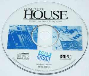 Complete House Softkey Platinum CD-ROM 1992 Disc Only - Foto 1 di 2