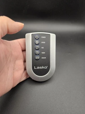 Lasko 5 Button OEM Original Tower Fan Replacement Remote Control - Image 1 of 3