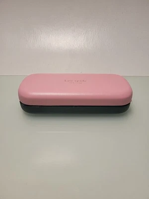 Estuche rígido Kate Spade mediano rosa/gris para gafas Foto 1 de 2