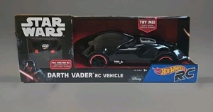 Hot Wheels Star Wars Darth Vader RC Vehicle Disney 1:18 Scale - Picture 1 of 7