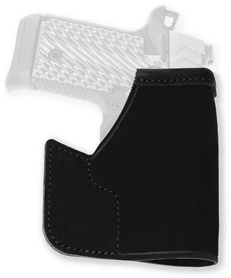Galco Pocket Protector Handgun Leather Holster, Walther PPK/S/Walther : PRO204B - Image 1 of 3